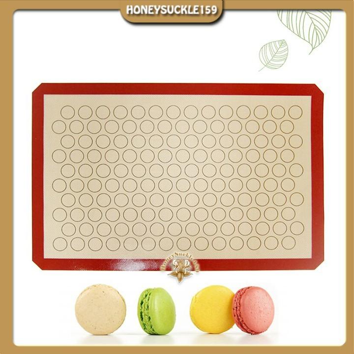 Tấm Lót Nướng Bánh Macaron Sợi Thuỷ Tinh / Silpat Macaron 70 ô 40*60cm