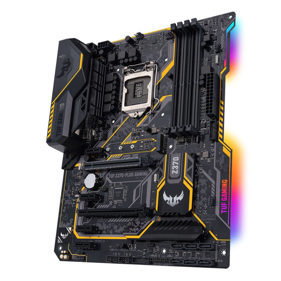 Bo Mạch Chủ Máy Tính Asus TUF Z370-PLUS GAMING-Hàng chính hãng