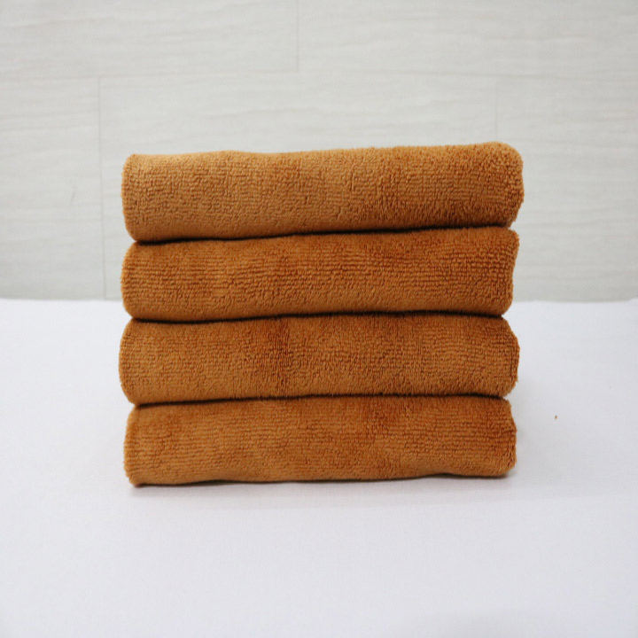 Combo 5 Khăn Quấn Tóc, Khăn Mặt Microfiber Màu Da Bò - 35x75cm - Khan Nam Phong