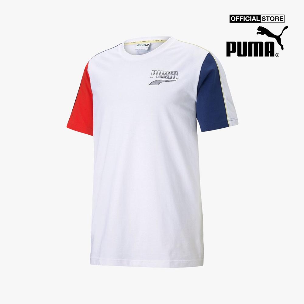 PUMA - Áo thun nam ngắn tay Decor8 Colour Block 531084-02