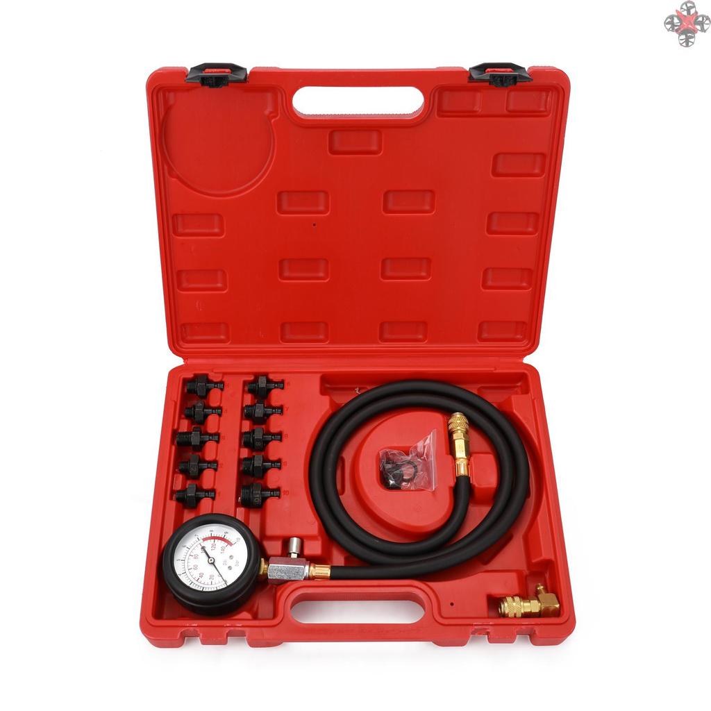 Bộ 12 Dụng Cụ Kiểm Tra Áp Suất Dầu Cho Xe Hơi
