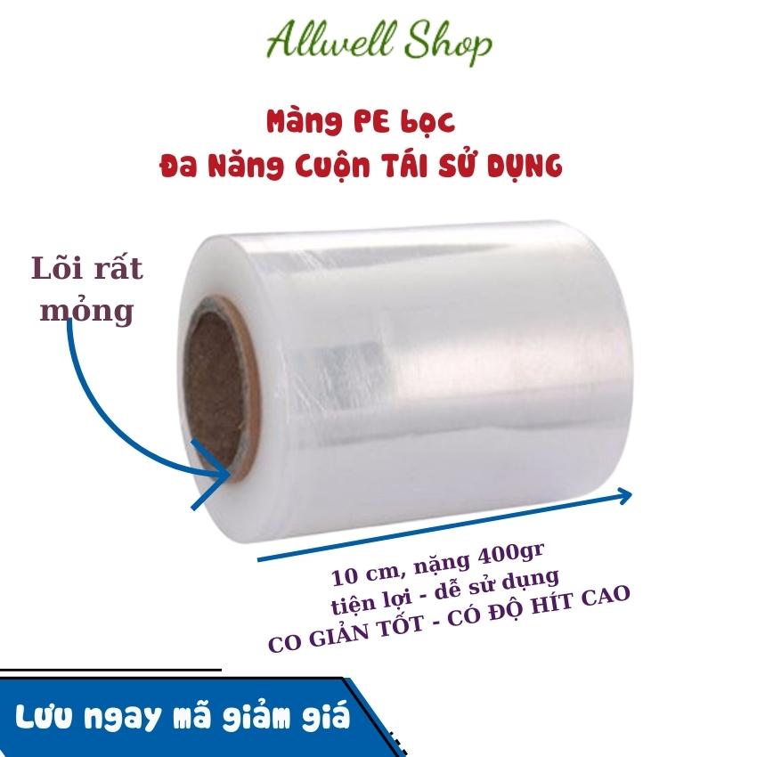 Màng Quấn Bụng Giảm Béo Tan Mỡ, Cuộn nilong PE bọc hàng, quấn pallet Titapha
