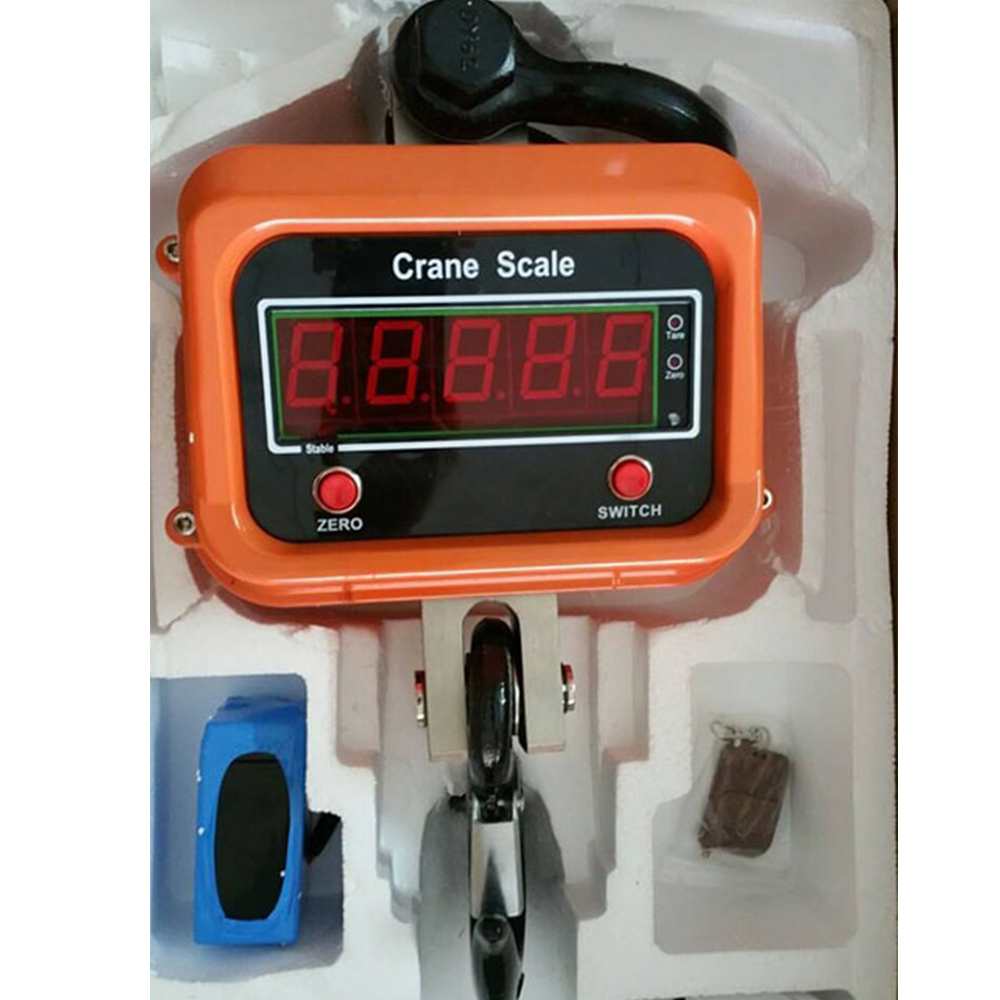 Cân Treo Điện Tử OSC Crane Scale 10 Tấn, Loại Cân Lớn Dùng Để Cân Hàng Hóa Và Thiết Bị Chính Xác- Hàng Chính Hãng