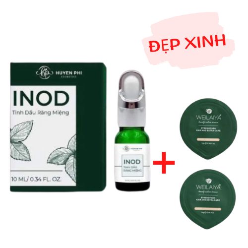 Serum sâu răng hôi miệng INOD Huyền Phi Tặng Kèm Gội Mini Weilaiya Ngẫu Nhiên