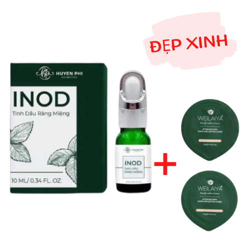 Serum sâu răng hôi miệng INOD Huyền Phi Tặng Kèm Gội (Xả) Mini Weilaiya Ngẫu Nhiên