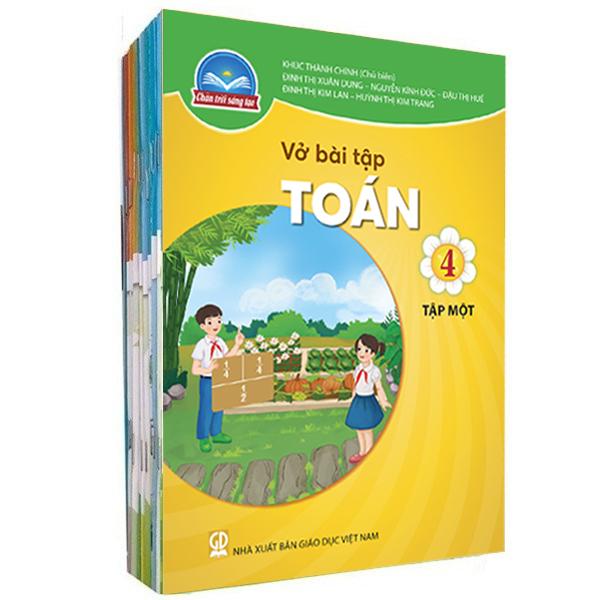 Hình ảnh Sách Giáo Khoa Bộ Lớp 4 - Chân Trời - Sách Bài Tập (Bộ 12 Cuốn) (Mỹ Thuật Bản 2) (Chuẩn)