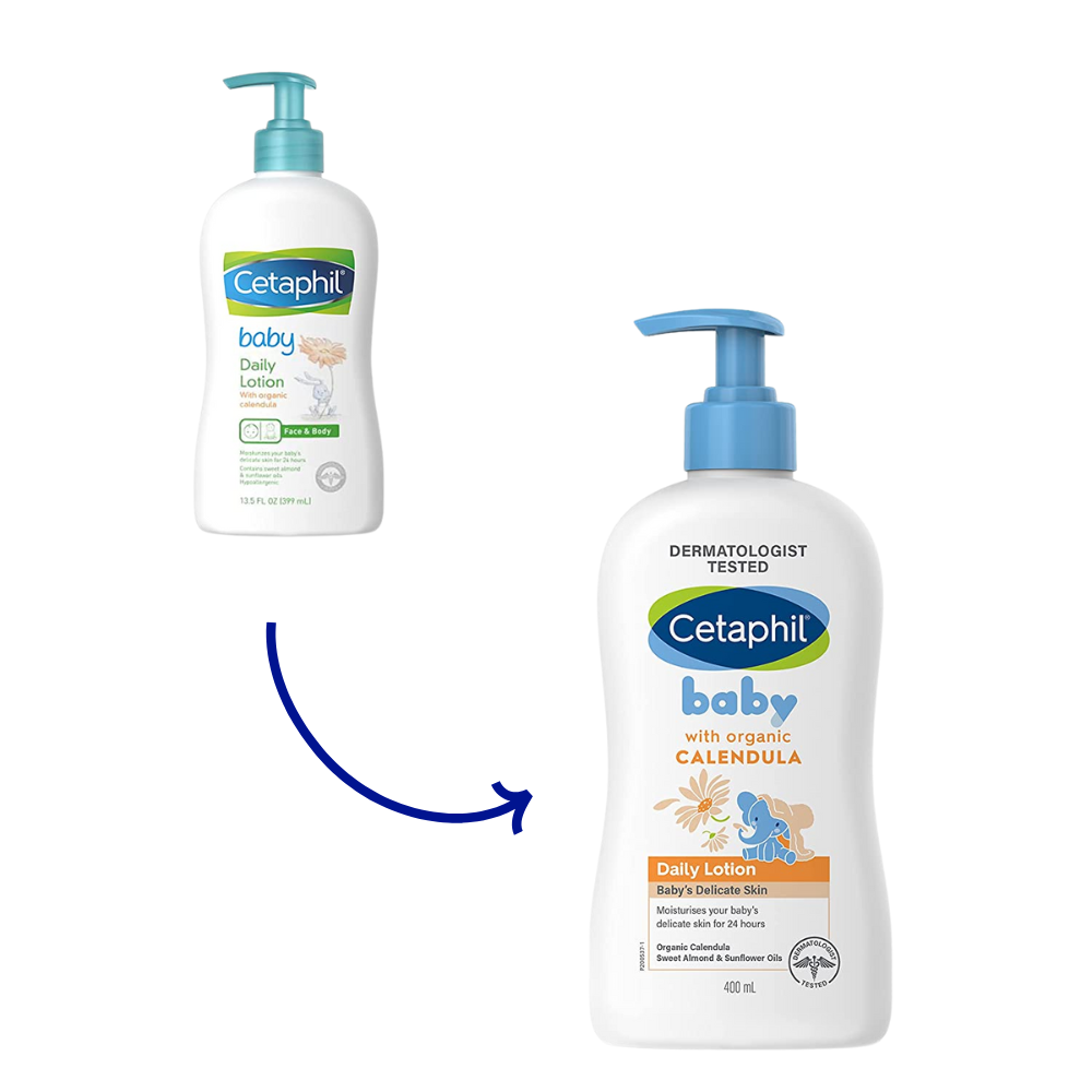 Cetaphil Baby Daily Lotion with Organic Calendula – Sữa dưỡng da Cetaphil cho bé ( 400ml )