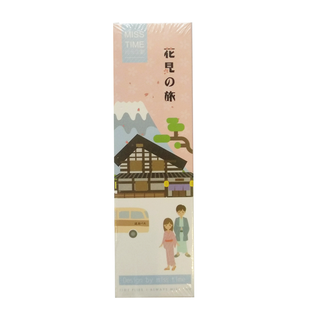 Bookmark đánh dấu sách họa tiết truyền thống Nhật 30 tấm