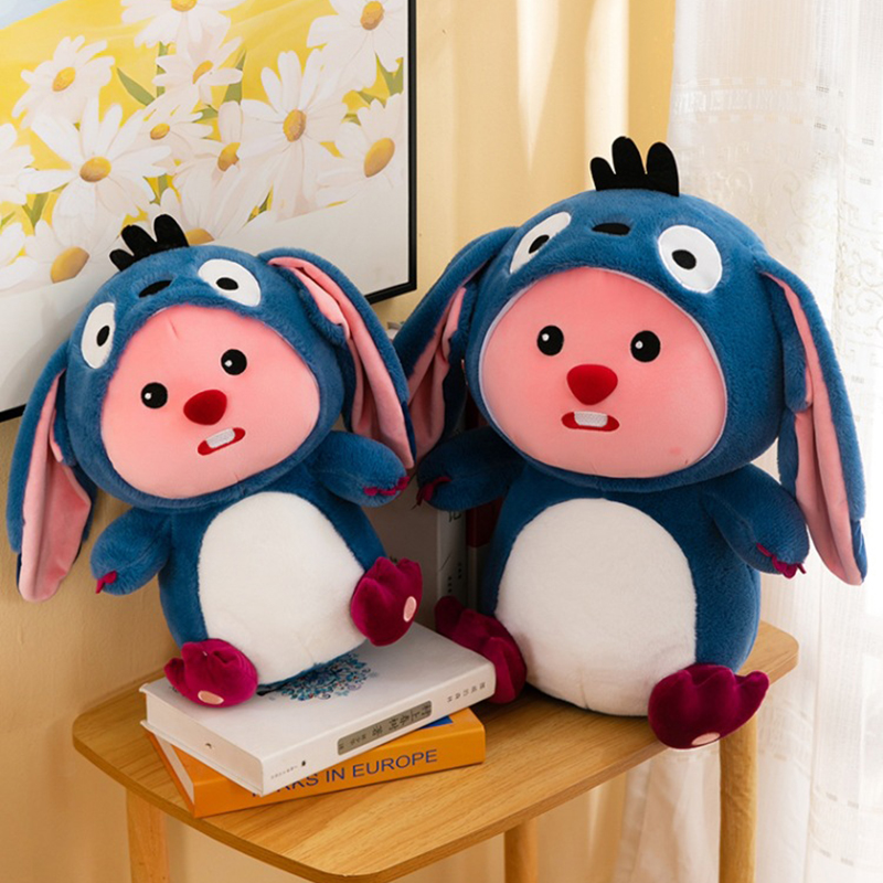 Gấu Bông Hải Ly Loopy Hottrend Siêu Đáng Yêu Cosplay Stitch 40cm