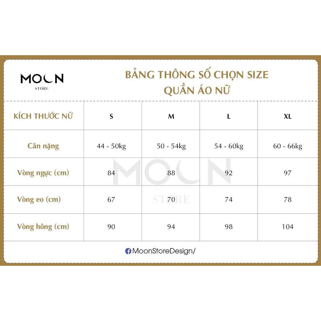 Set bộ thu đông nữ công sở áo khoác chân váy chữ A chất nhung chéo mềm mịn tôn dáng tôn da MSB421 MOON STORE