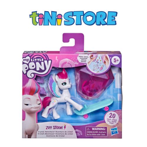 Bộ đồ chơi Zipp phiêu lưu khám phá pha lê kì diệu My Little Pony