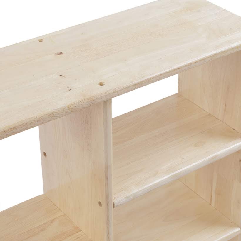Kệ sách treo tường bằng gỗ cao su thiên nhiên,giá sách treo tường ngang 1M2 kệ trang trí chịu lực tốt