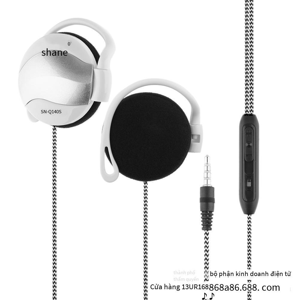 Tai nghe móc tai quảng cáo thể thao có dây thường được sử dụng loa siêu trầm điều khiển bằng dây gắn trên tai tai nghe gắn trên tai tai nghe điện thoại di động