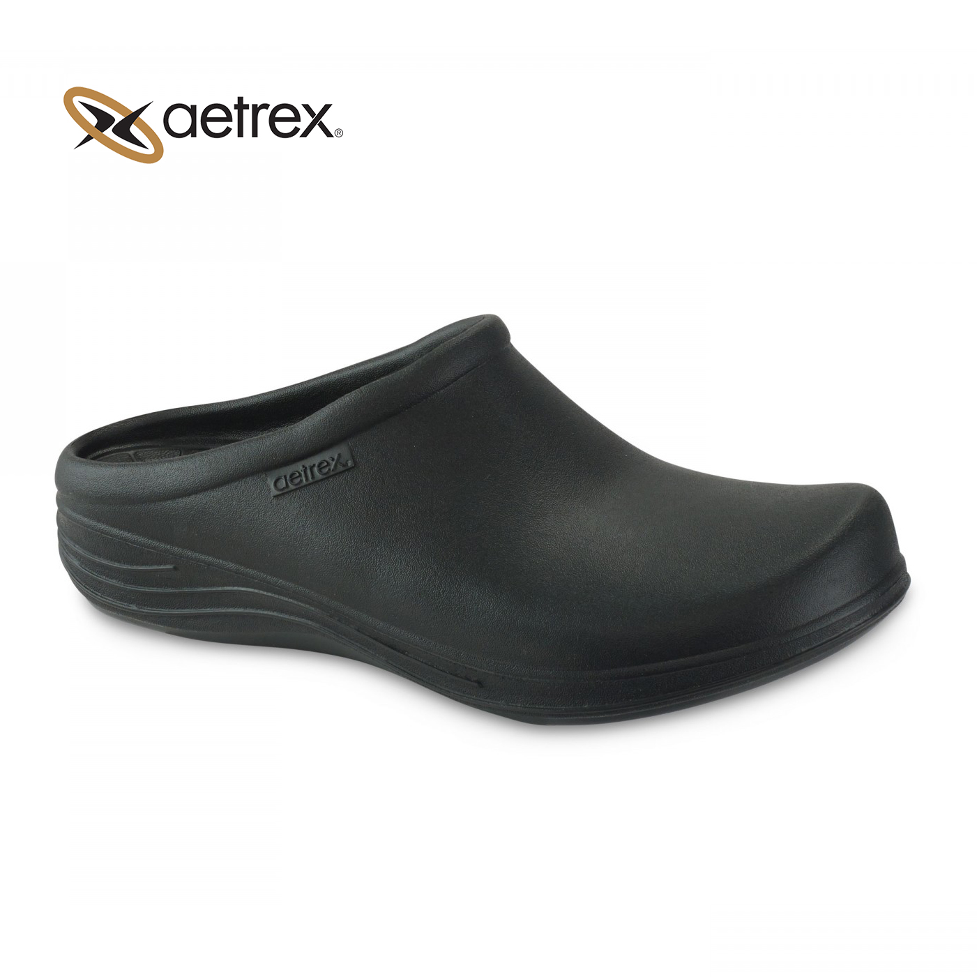 Giày lười sức khỏe nam Aetrex Lynco Bondi Black - dép slip-on nâng vòm hỗ trợ khớp chân, giảm đau khớp