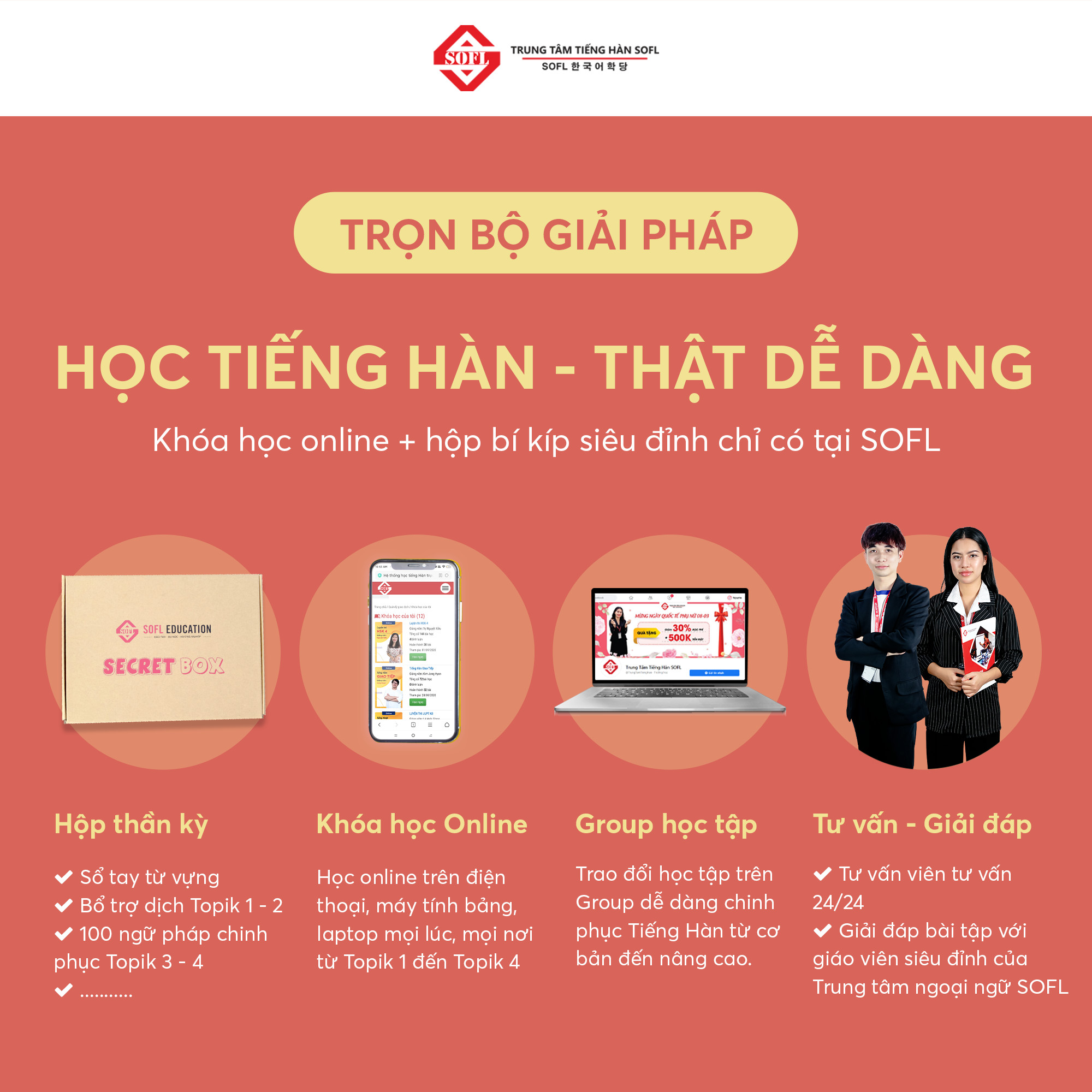TRỌN BỘ KHÓA HỌC TIẾNG HÀN ONLINE TỪ TOPIK 1 ĐẾN TOPIK 4 TẶNG HỘP SÁCH VÀ TÀI LIỆU SIÊU ĐỈNH