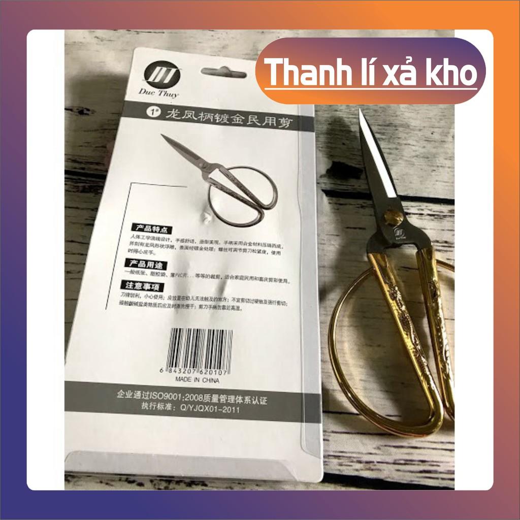Kéo Đa Năng Kéo Vàng Rồng Phượng Cán Vàng Tinh Tế size lớn
