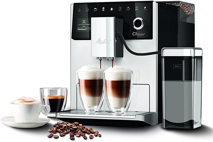 Máy Pha Cà Phê Tự Động Melitta Ci Touch - Bạc - Hàng nhập khẩu