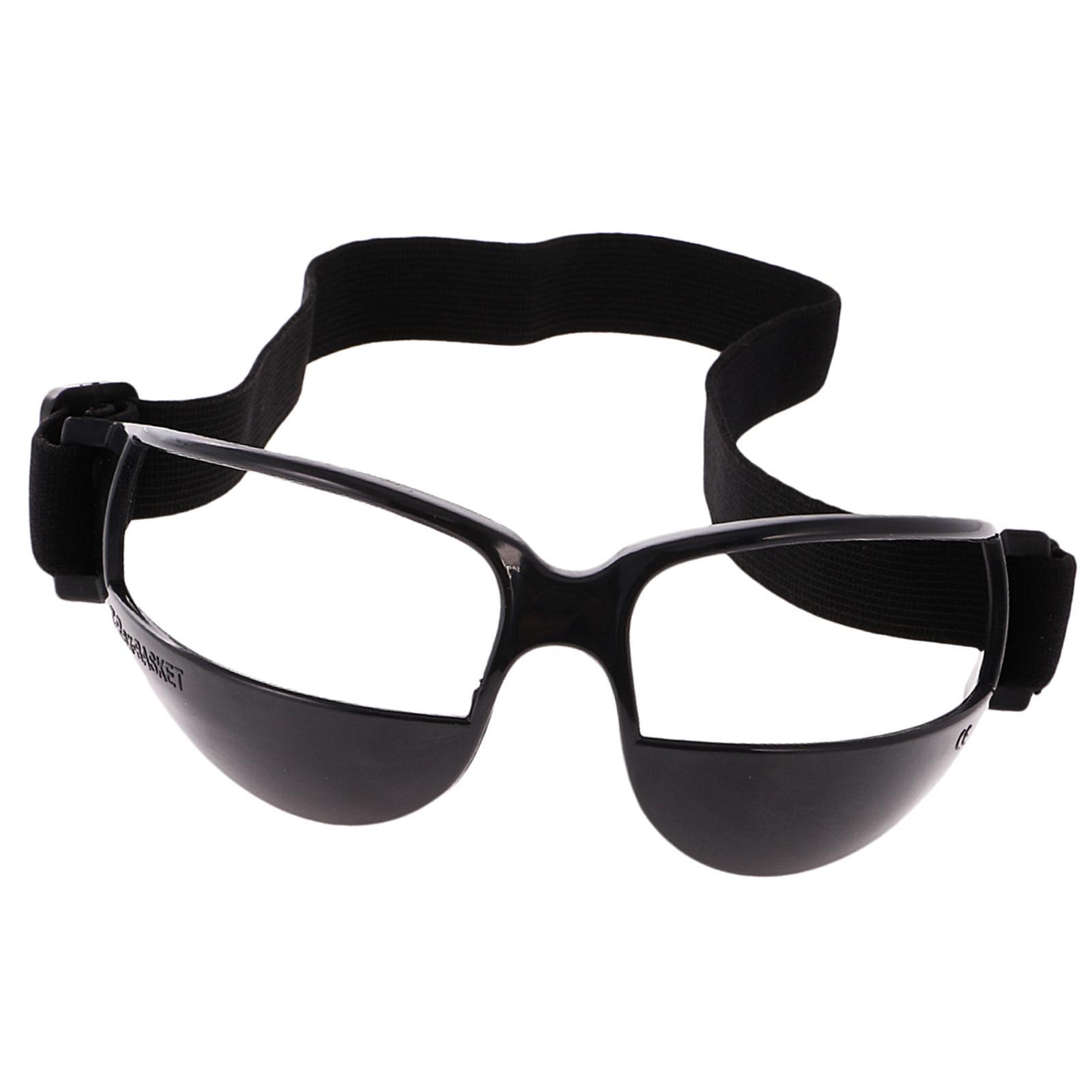 12 Pieces/Set Anti Down Basketball Glasses Sports Eyewear Professional Basketball Training Supplies Black