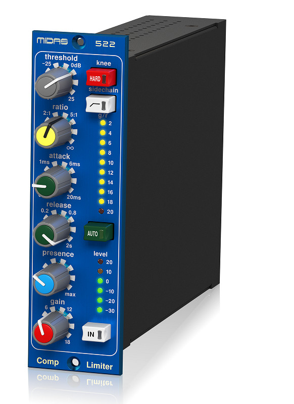 MIDAS COMPRESSOR LIMITER 522 V2-Hàng Chính Hãng