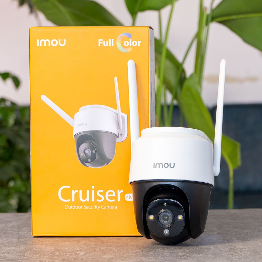 CAMERA WIFI IMOU NGOÀI TRỜI QUAY 360 ĐỘ CRUISER S42FP, ĐỘ PHÂN GIẢI 2K - HÀNG CHÍNH HÃNG 