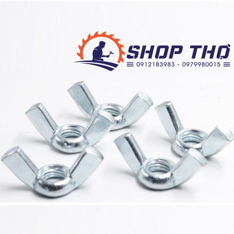 Ecu tai hồng M10 (20 cái) thép mạ kẽm