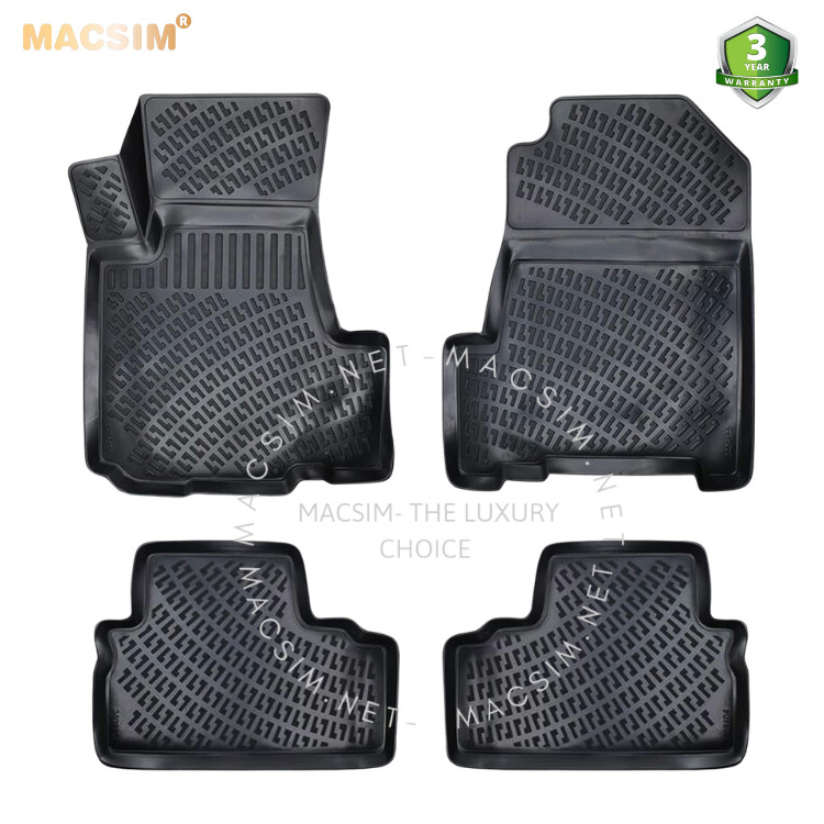 Thảm lót sàn ô tô nhựa TPU Silicon Honda CRV third generation 2006-2011 Nhãn hiệu Macsim