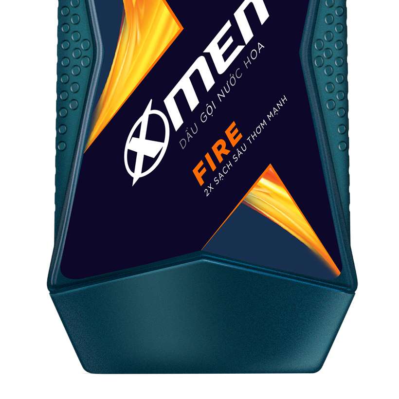 Sữa Tắm X-Men Nước hoa Fire 650G + Dầu Gội X-Men Fire 180G