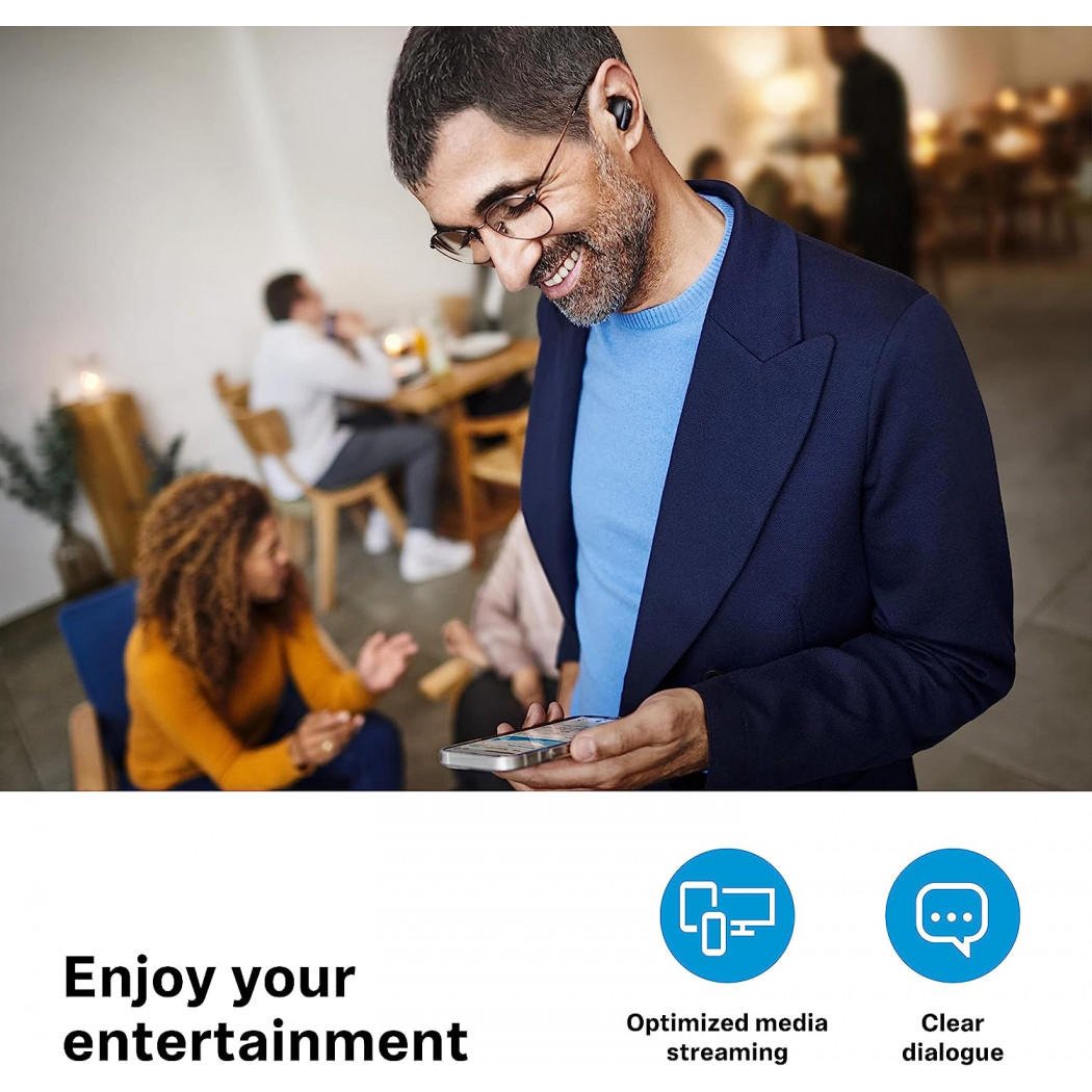 Tai nghe nhét tai Sennheiser Conversation Clear Plus hỗ trợ thính giác - Hàng chính hãng 2 năm bảo hành