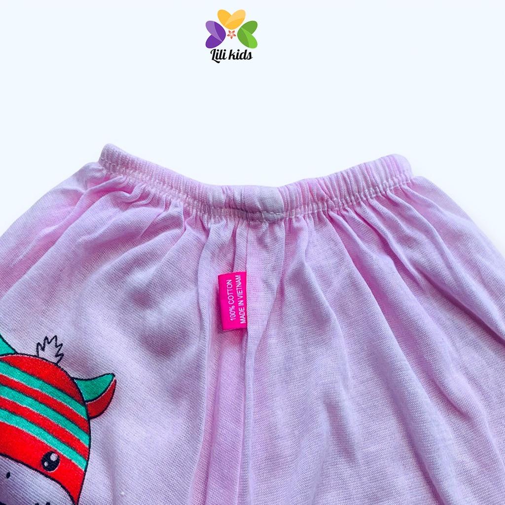Quần Chục Đùi LILI.KIDS Quần Cotton Carter Cộc Mùa Hè Cho Bé Trai Bé Gái QC03