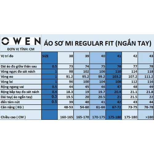 OWEN - Áo Sơ Mi nam Ngắn tay form Regular Fit chất liệu Bamboo kẻ sọc nhỡ có túi - AR22663NT