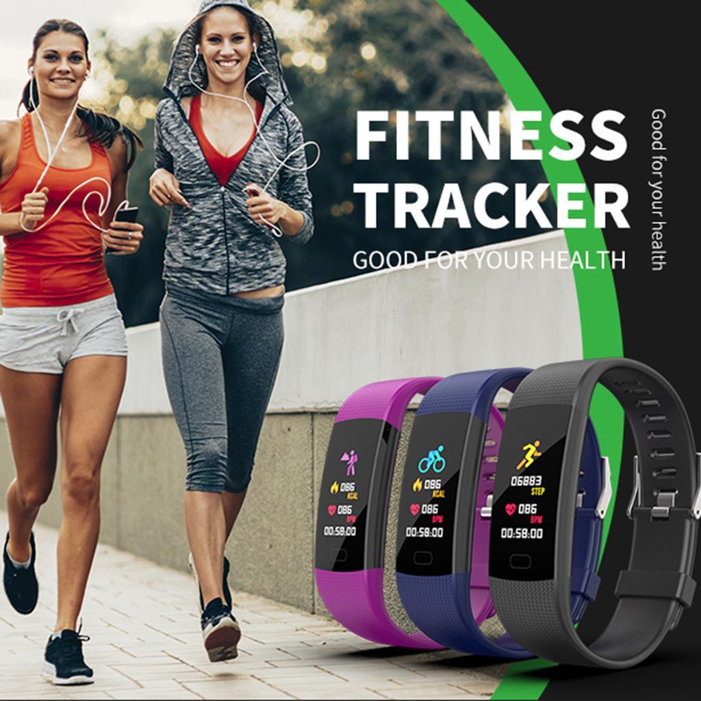 IP68 Waterproof Activity Fitness Tracker Watches Health Exercise Smartwatch with Heart Rate, Sleep Monitor Compatible with Samsung iPhone