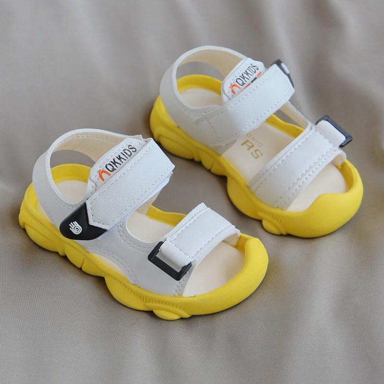 Dép sandal trẻ em chống vấp bé trai bé gái QK Kid mã SD7