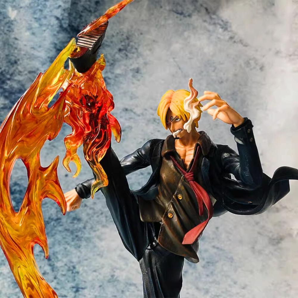 Mô Hình Sanji Đá Lửa 35Cm Cực Chiến Mô hình One Piece Cao Cấp, Figure Mô Hình Anmie One Piece Luffy Vua Hải Tặc