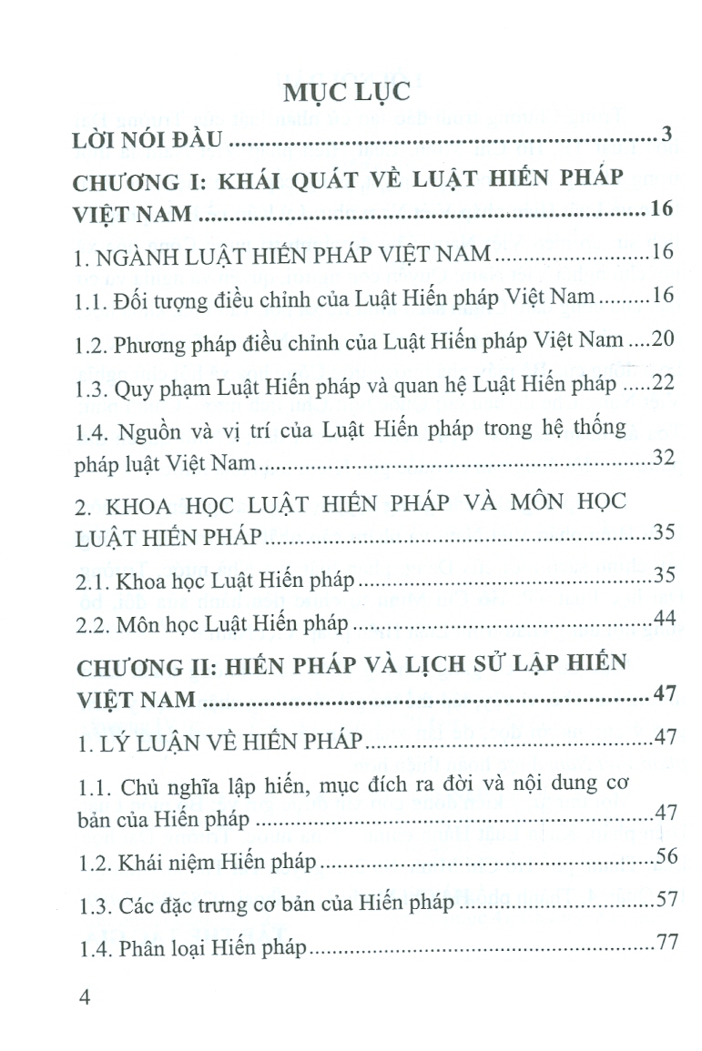 Giáo trình LUẬT HIẾN PHÁP VIỆT NAM (Tái bản lần thứ 1, có sửa đổi, bổ sung)