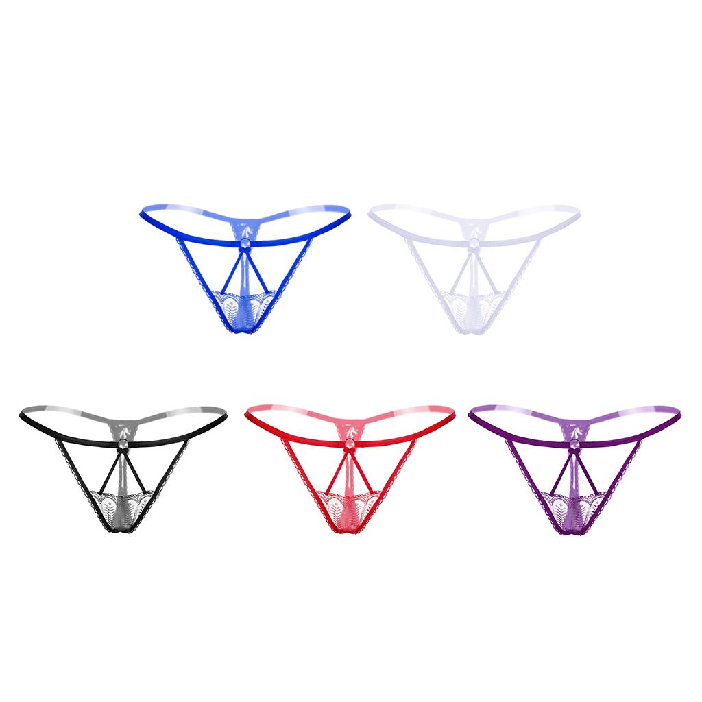 Women's String Panties Lace Thin Thongs T-back G Strings Panties Panties Underwear