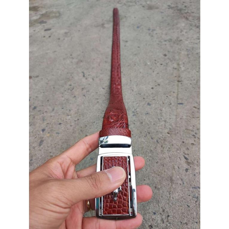 Thắt Lưng Da Cá Sấu. Gù Cá Sấu Đẹp Sang Chảnh TS119B