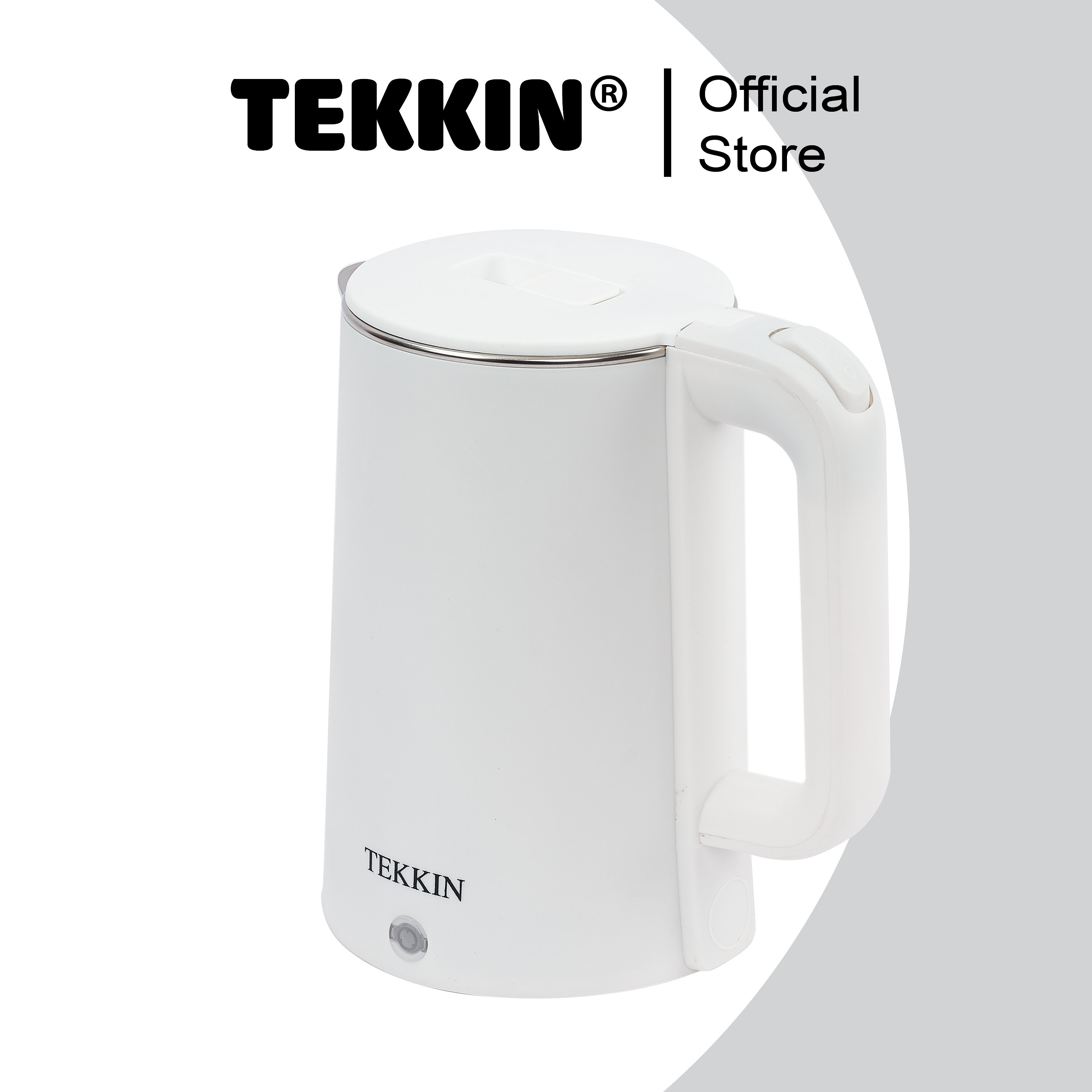 Ấm siêu tốc tự ngắt TEKKIN TI-2845 dung tích lớn 2.3L (dung tích sử dụng 1.8L) 2 lớp công suất 1500W bảo hành 12 tháng - hàng nhập khẩu