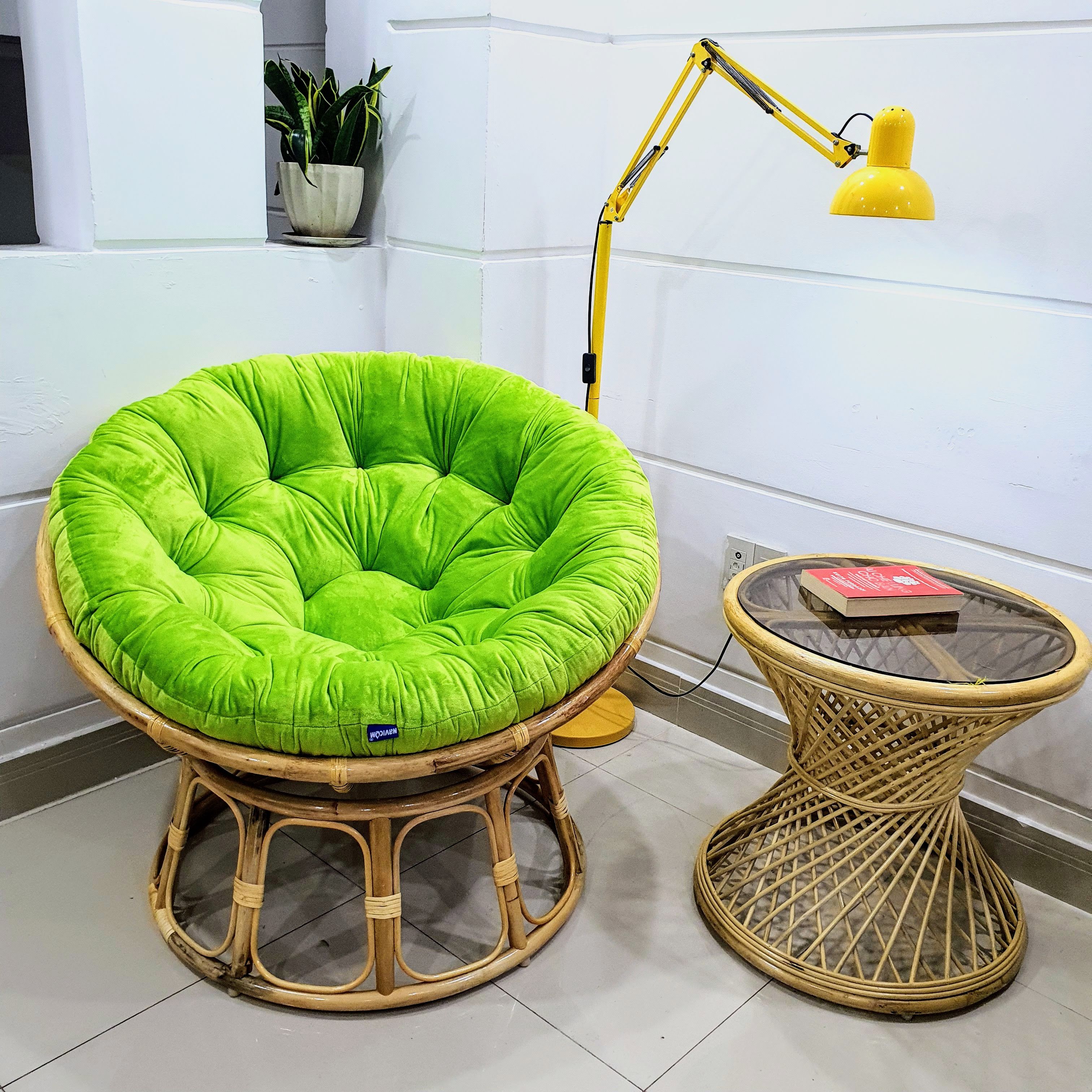 Ghế papasan - NAVICOM ( màu xanh cốm đủ size )