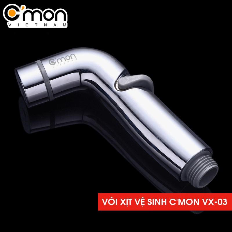 Bộ vòi xịt vệ sinh tăng áp tùy chỉnh áp lực nước cao cấp C'MON VX-03