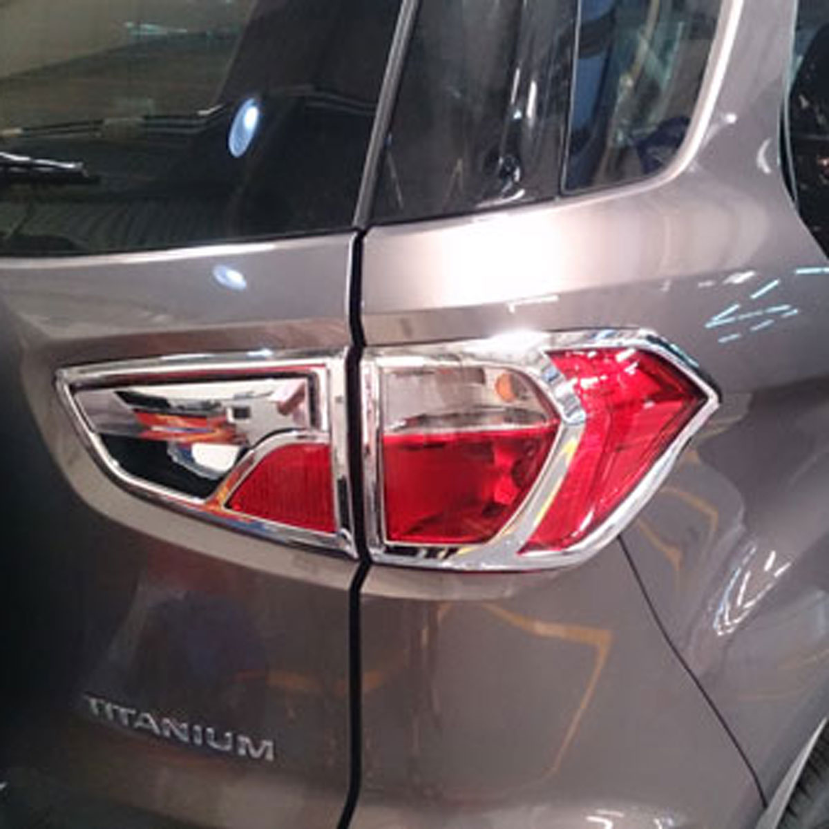 Ốp Viền Đèn Pha, Hậu Mạ Crom Dành Cho Xe Ô Tô Ecosport 2018-2020