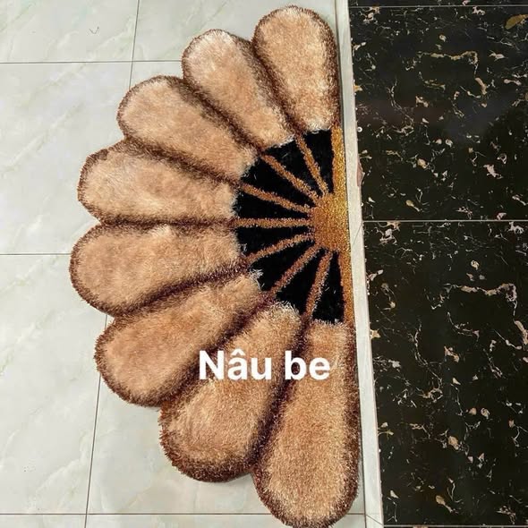 Thảm lông quạt sang xịn độc đáo, hiện đại