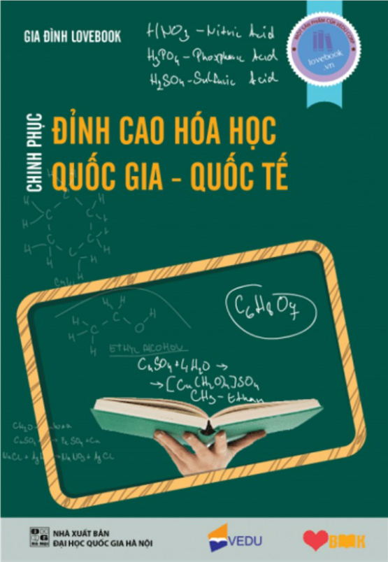 Sách - Chinh phục đỉnh cao hóa học Quốc gia – Quốc tế