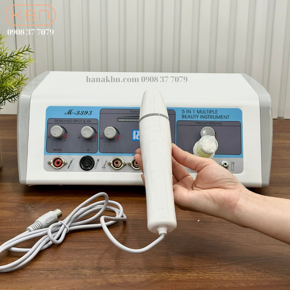Phụ Kiện Tay Cầm Điện Tím Máy Galvanic 3393 - Bao Gồm Một Tay Cầm Điện Tím