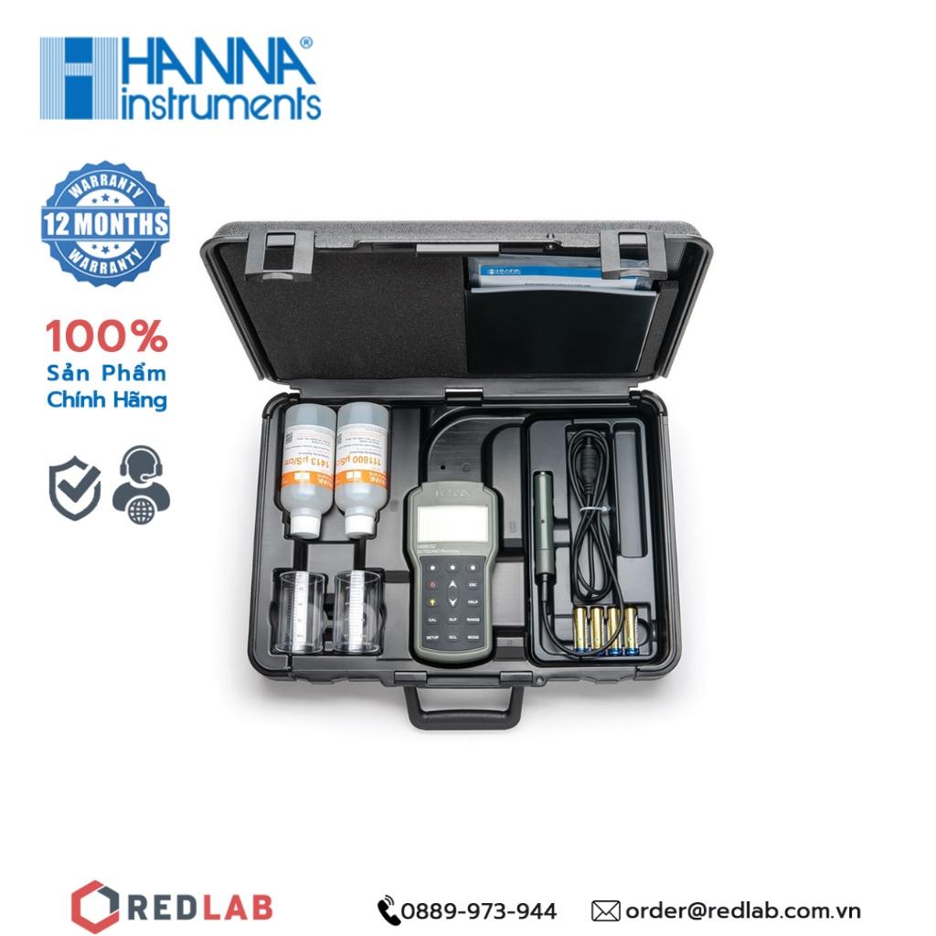 Máy đo EC/TDS/Trở Kháng/Độ Mặn/Nhiệt Độ Hanna HI98192, bảo hành 12 tháng