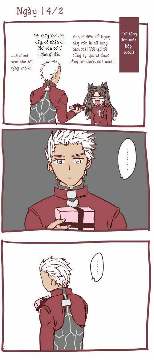 chén thánh: đêm định mệnh - doujinshi archer x rin chapter 3 13