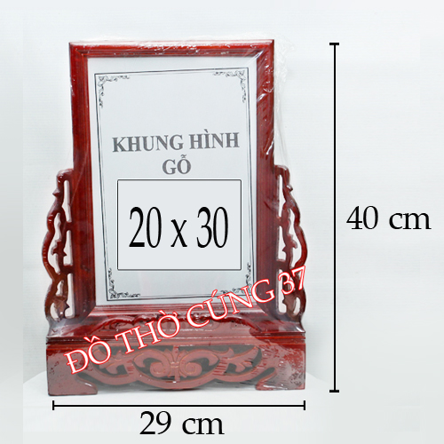 [ KHUÔN 20 X 25 , 20 X 30 ] KHUÔN HÌNH THỜ GỖ - KHUNG ẢNH