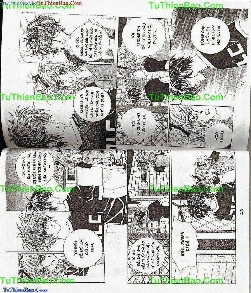 tiểu tử quậy bản đẹp - become habituated to kiss chapter 14 25