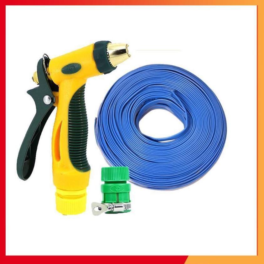 Bộ dây vòi xịt nước rửa xe,tưới cây tăng áp 3 lần 3-5M 206317