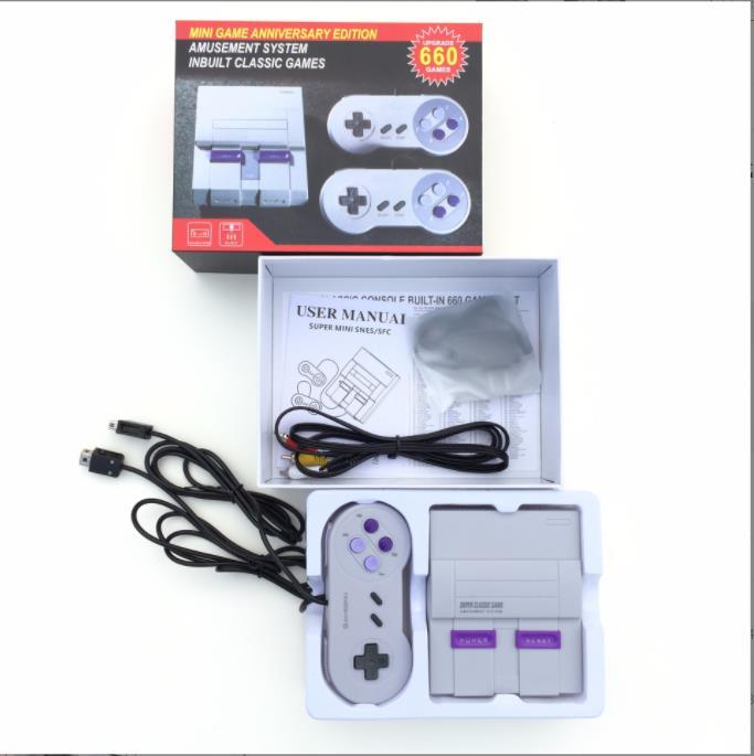Trò chơi trò chơi TV 8 bit Super mới RS-35 Red và White Game Máy 632 Game Double Play Chơi Nỗi nhớ FC Card Game Machine