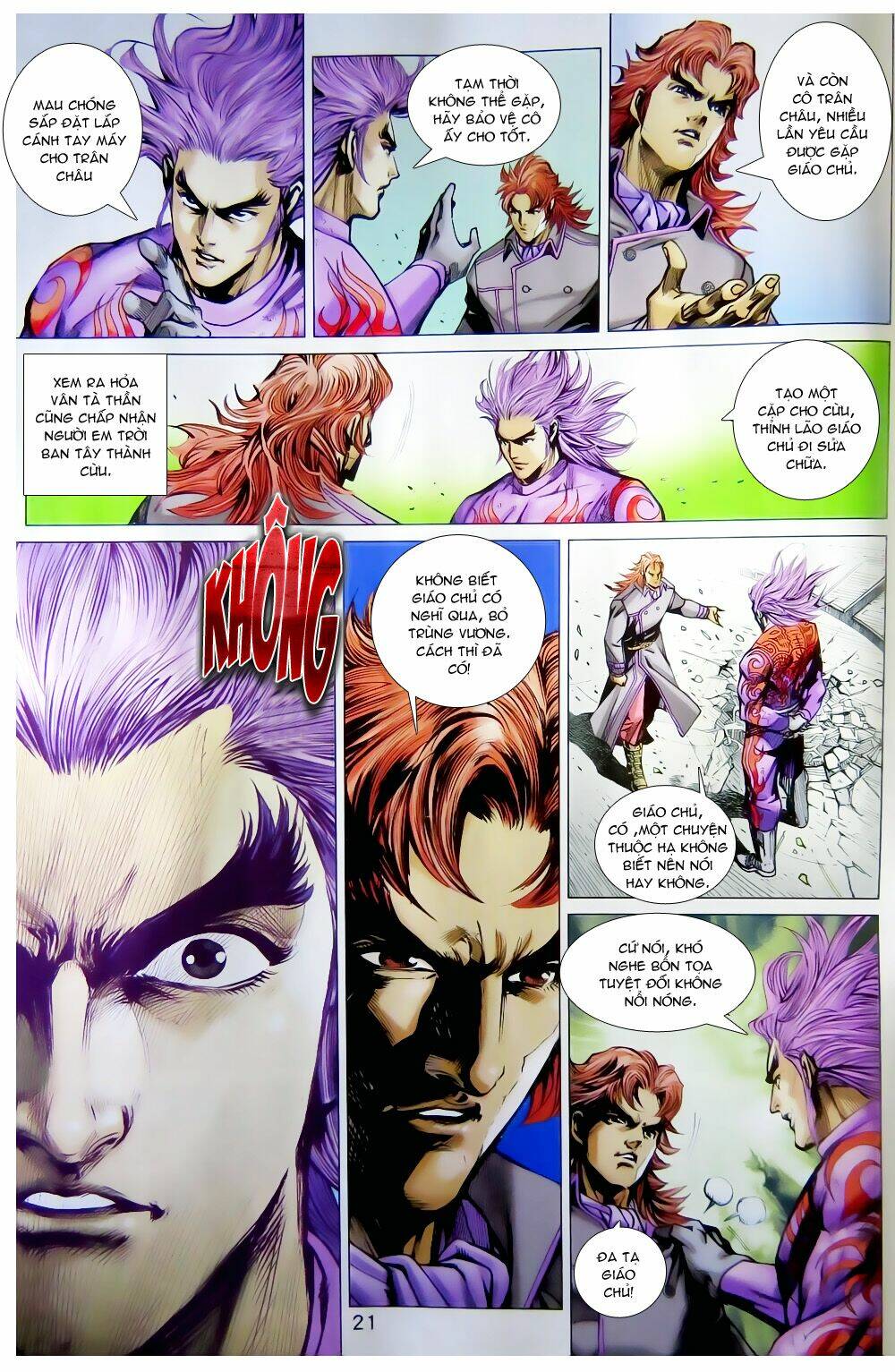 tân tác long hổ môn chapter 785 21